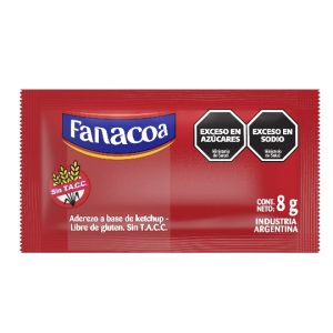 Ketchup Fanacoa Sobres Caja (196 x 8 gr)