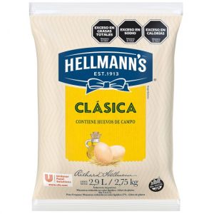 Mayonesa Hellmann's Bolsa (3 x 2.9 Kg)