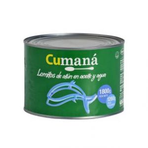 Atun en Aceite Lomito Cumana Lata x 1.88 Kg