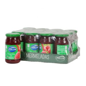 Mermelada de Frutilla Diet Arcor Frasco (12 x 390 Grs)