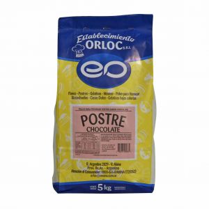 Postre de Chocolate Orloc Bolsa x 5 Kg