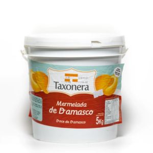 Mermelada de Damasco Taxonera Balde x 5 Kg