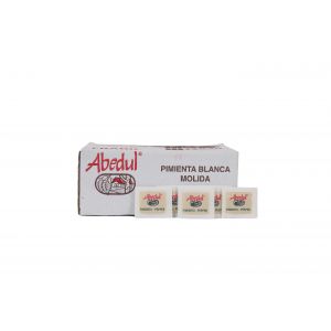 Pimienta Blanca Molida Abedul Caja (400 x 1 Grs)