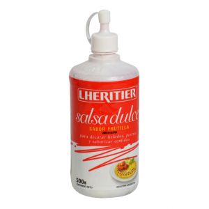 Salsa de Frutilla Lheritier Pomo x 500 Grs