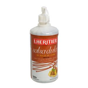 Salsa de Dulce de Leche Lheritier Pomo x 500 Grs
