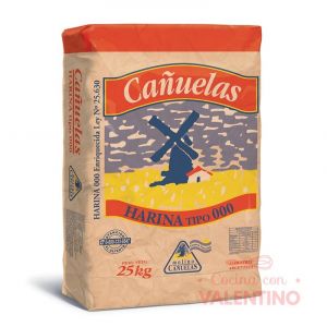 Harina de Trigo 000 Cañuelas Bolsa x 25 Kg