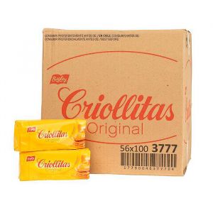 Galletitas Criollitas Caja ( 56 unid x 100 gr )