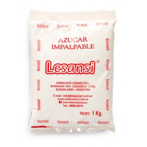 Azucar Impalpable Lesansi Bolsa x 1 Kg