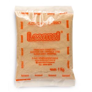 Azucar Rubia Lesansi Bolsa x 1 Kg