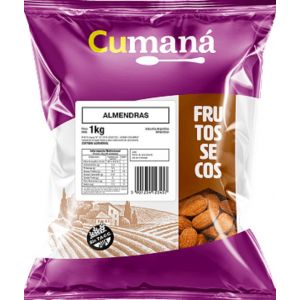 Almendras Peladas Non Pareil Cumana Bolsa x 1 Kg