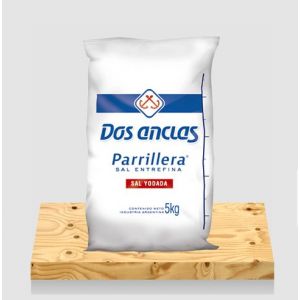 Sal Entrefina Parrillera Dos Anclas Bolsa x 5 Kg