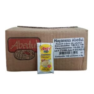 Mayonesa Abedul Sobres Caja (198 x 8 gr)
