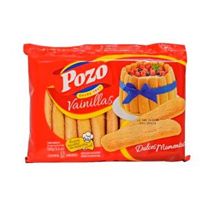 Galletitas Vainillas Pozo Caja (28 paq x 160 gr)