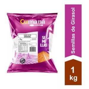 Semillas de Girasol Cumana Bolsa x 1 Kg