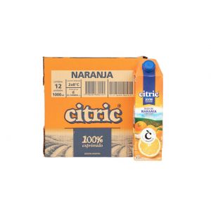 Jugo Exprimido de Naranja Citric Caja (12 x 1 ltr)