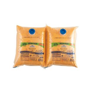 Queso Cheddar Fundido La Paulina Caja (2 x 3.7 Kg)