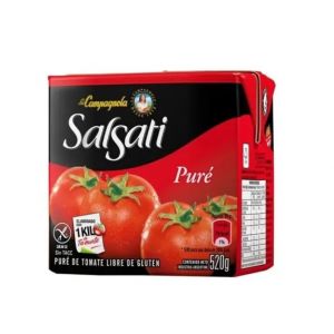 Pure de Tomate Salsati Brick Pack (12 x 520 gr)