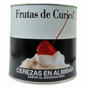 Cerezas al Marraschino Frutas de Curico Lata x 3,1 Kg