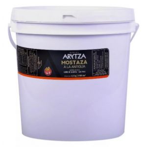 Mostaza Antigua en Granos Arytza Balde x 4.5 Kg
