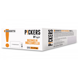 Bastones de Mozzarella Pickers Caja (3x2Kgs)